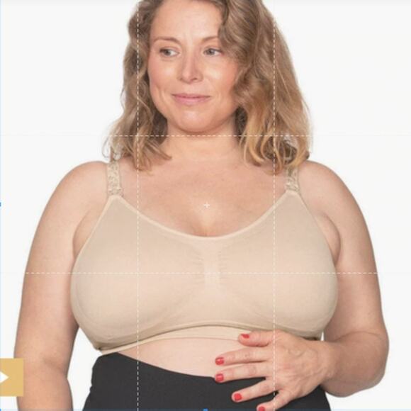 Kindred Bravely Simply Sublime Nude/Beige Nursing Bra Size Small - Picture 1 of 10